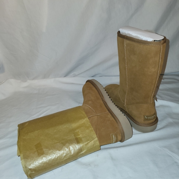 KOOLABURRA BY Ugg/ Victoria Tall 1015875 Women's Size 5 Chestnut Boot Authentic - Picture 3 of 8